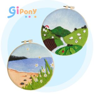 Wool Felt DIY Kit-Nature's Stitches: Seaside & Alpine