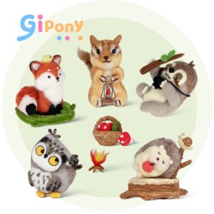 Wool Felt DIY Kit| Adorable Forest Magic