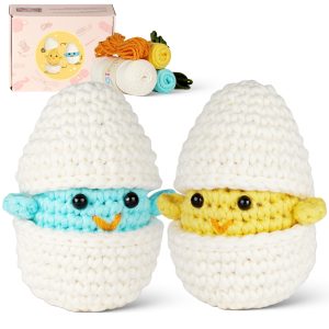 Crochet Kit| eggshell chicks