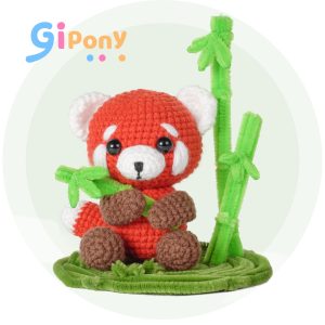 Crochet Kit|  Red Panda