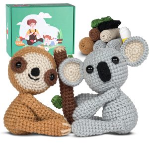 Crochet Kit| Sloth and Koala